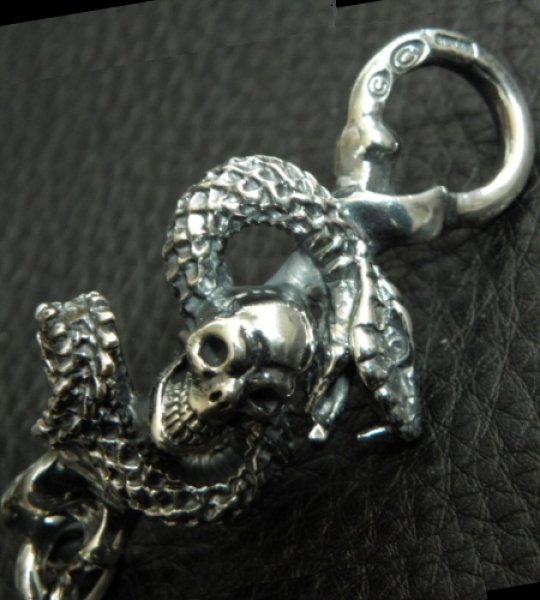 画像8: Half Snake Born With 4Skulls Bracelet (8)