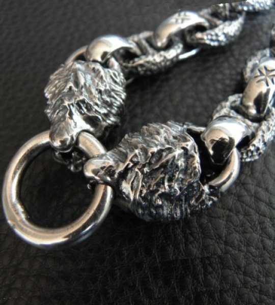 画像9: 2Lions With H.W.O & Chiseled Anchor Links Bracelet (9)