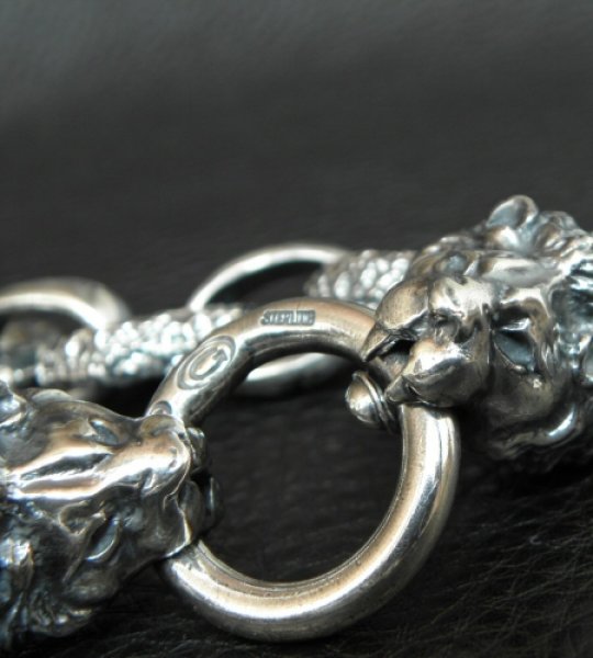 画像5: 2Lions With H.W.O & Chiseled Anchor Links Bracelet (5)