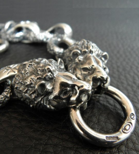 画像13: 2Lions With H.W.O & Chiseled Anchor Links Bracelet (13)