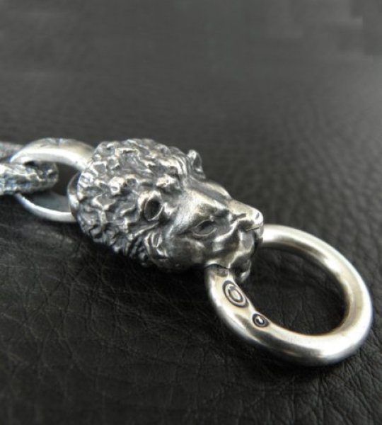 画像6: Lion With H.W.O & Chiseled Anchor Links Bracelet (6)