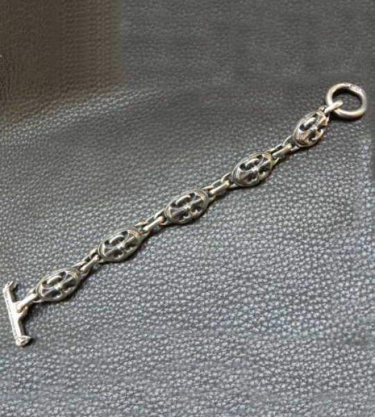 画像8: All Battle-Ax Oval Links Bracelet (8)