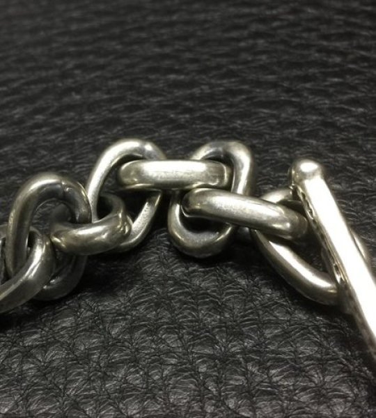 画像6: Battle-Ax ID With Master Small Oval Links Bracelet (6)