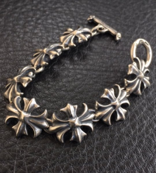 画像3: Gothic Cross Links Bracelet 1/8 (3)