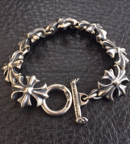 画像2: Gothic Cross Links Bracelet 1/8 (2)