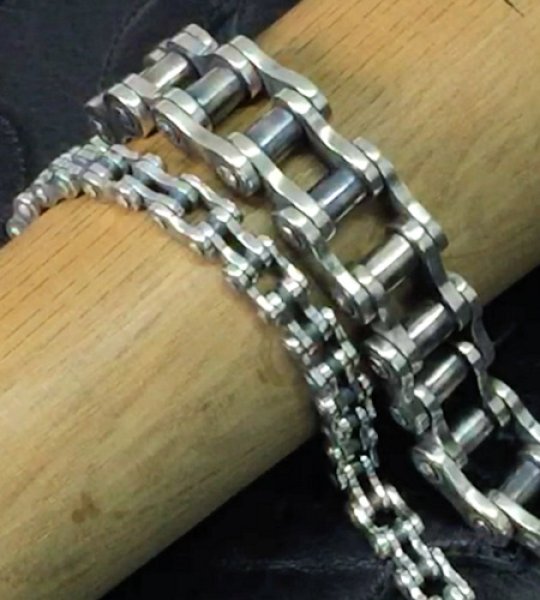 画像10: Bike Chain Bracelet (8mm) (10)