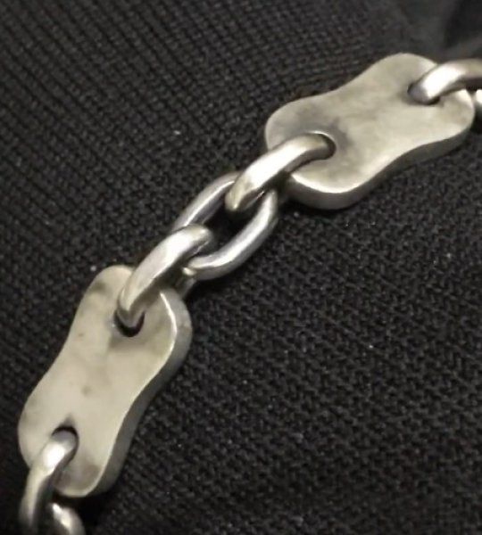 画像8: Motorcycle Chain Plate Links Bracelet (Medium) (8)