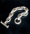 画像6: Chiseled H.W.O & Chiseled Anchor Chain Links Bracelet (6)