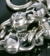 画像6: Skull & Small Oval Chain Link Master Classic T-bar  Bracelet (6)