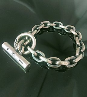 最終価格 A&G スカル・ダガーブレスレット 検索： ヴィンテージ