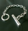 画像10: Ultimate T-bar With Small Oval Chain Links Bracelet (10)