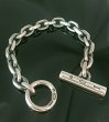 画像8: Ultimate T-bar With Small Oval Chain Links Bracelet (8)