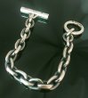 画像7: Ultimate T-bar With Small Oval Chain Links Bracelet (7)