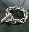 画像1: Ulitimate T-bar With Master Small Oval Links Bracelet (1)