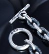 画像5: Small Oval &Textured Small Oval Chain Links Bracelet (5)