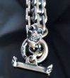 画像14: Bike Chain With Skull Bracelet (8.5mm) (14)