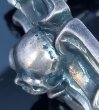 画像5: Skull On Sculpted Oval With 2 Panthers & H.W.O & Anchor Chain Links Bracelet (5)