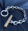 画像1: 18k Gold Ultimate T-bar With Small Oval Chain Links Bracelet (1)