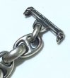 画像9: 1/2 Panther Triangle Wire With H.W.O & Smooth Anchor Chain Bangle Bracelet (9)