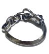 画像4: Panther Triangle Wire With H.W.O & Smooth Anchor Chain Bangle Bracelet (4)