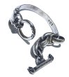 画像1: Panther Triangle Wire With H.W.O & Smooth Anchor Chain Bangle Bracelet (1)