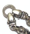 画像7: Quarter 2Old Bulldog With Quarter Skull Links Bracelet (7)