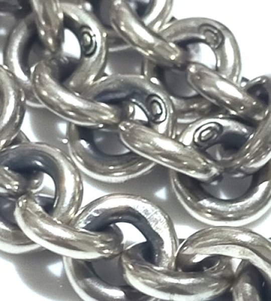 画像7: All Hand Craft O-ring Links Quarter T-bar & O-ring Bracelet (7)