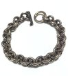 画像1: All Hand Craft O-ring Links Bracelet (1)