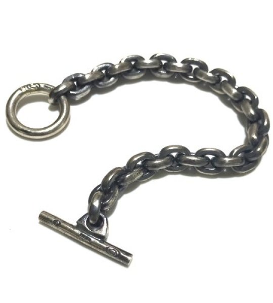 画像2: Short Small Oval Links Bracelet (2)