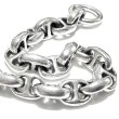 画像3: Quarter All Smooth Anchor Chain Links Bracelet  (3)