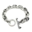 画像1: Quarter All Smooth Anchor Chain Links Bracelet  (1)