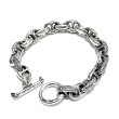 画像1: Quarter All Chiseled & Smooth Anchor Chain Links Bracelet  (1)