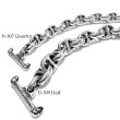 画像8: Quarter All Smooth Anchor Chain Links Bracelet  (8)