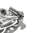 画像4: Half All Smooth Anchor Chain Links Bracelet  (4)