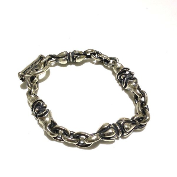 画像8: Half Noodle & Macaroni & Half Small Oval Links Bracelet (8)