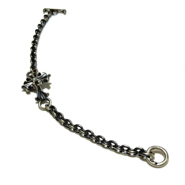 画像8: Diamond With Grooved Cross & 6Chain Bracelet (8)