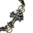 画像5: Diamond With Grooved Cross & 6Chain Bracelet (5)