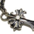 画像3: Diamond With Grooved Cross & 6Chain Bracelet (3)