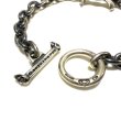 画像9: Diamond With Gothic Grooved Flare & 7Chain Bracelet (9)