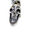 画像6: Skull Snake Tong Half Small Oval Bracelet (6)