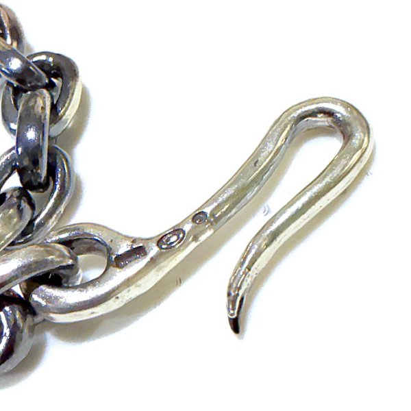 画像5: Skull Snake Tong Half Small Oval Bracelet (5)