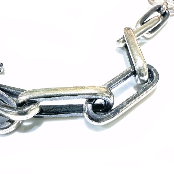 画像3: Master Long Small Oval Links Bracelet (3)