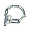 画像1: Master Long Small Oval Links Bracelet (1)