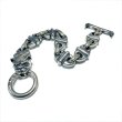 画像2: Boat Neck Old Bulldog With Boat Chain Links Bracelet  (2)