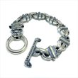 画像3: Boat Neck Old Bulldog With Boat Chain Links Bracelet  (3)