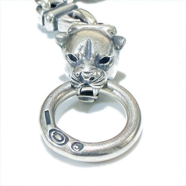画像3: Boat Neck Long Neck Panther With Boat Chain Links Bracelet  (3)