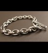 画像9: Half Small Oval Chain Bracelet (9)