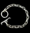 画像2: Small Oval Chain Link Bracelet (2)