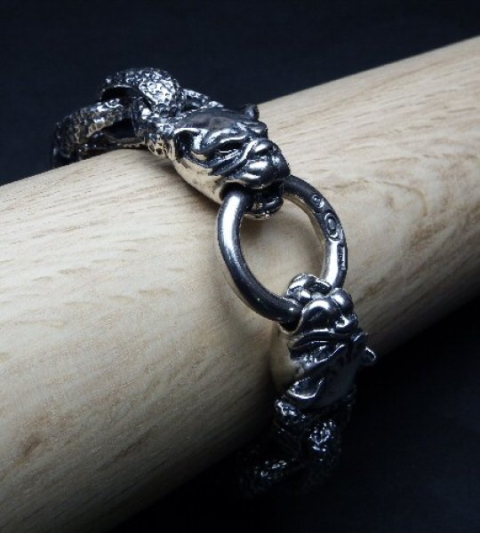 画像5: Bulldog With Chiseled H.W.O & Chiseled Anchor Links Bracelet (5)