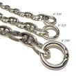 画像6: Quarter Double Triangle Anchor Chain Links Bracelet (6)